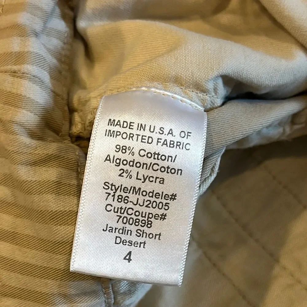 Joie Women's Tan Shorts - Size 4 - Picture 6 of 6